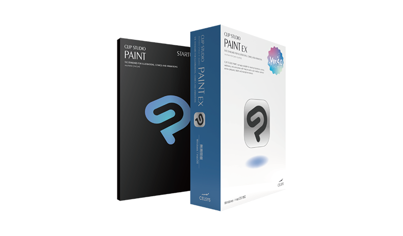 CLIP STUDIO PAINT PRO
Ver.4.0 パッケージ版