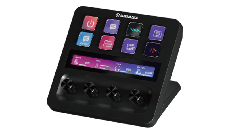 elgato Stream Deck +
左手デバイス